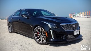 Cadillac CTSV  Walkaround and Driving Impressions [upl. by Carey]