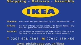 IKEA Pax Wardrobe with Hinged Doors Assembly Instructions PICKDROPGO lakeside wembley tottenham [upl. by Dagmar]