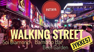 Walking Street Pattaya 2024 Saturday Night Lauantaiilta Walkkarilla [upl. by Eartnoed]