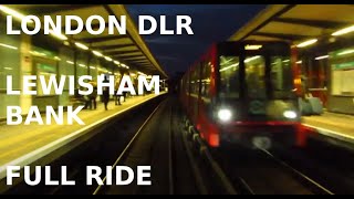 Docklands Light Railway full journey from Lewisham to Bank [upl. by Streeter81]