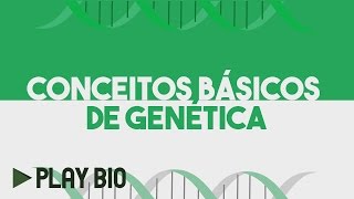 Conceitos básicos de genética SÓ 6 MINUTOS [upl. by Enneira723]