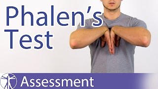 Phalens Test  Carpal Tunnel Syndrome Diagnosis [upl. by Brindle790]