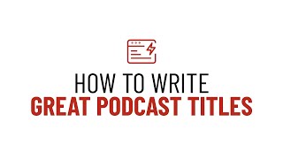 Every great podcast episode title has these 5 elements [upl. by Peggi]