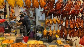 Hong Kong Street food Fa Yuen Street Prince Edward Mong Kok  Hong Kong walking tour [upl. by Ennirok]