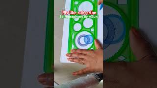 simple spiros plslikesubscribe artspirograph spiros ytshortviralshort views [upl. by Culbertson303]