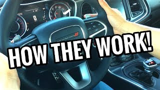 PADDLE SHIFTERS How They Work Explained [upl. by Gaynor]