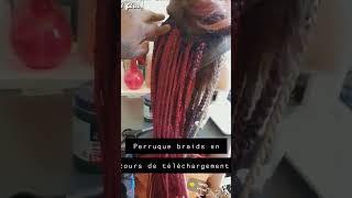 comment confectionner une perruque tresses braids  perruquetresse [upl. by Bina]