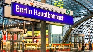 A Day In The Life Of The Berlin Hauptbahnhof [upl. by Sinnod804]