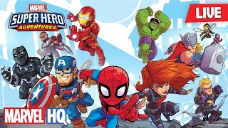 🔴 Marvel Super Hero Adventures  Livestream  FULL EPISODES COMPILATION [upl. by Geiss854]