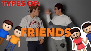 Types Of Friends  Dolan Twins [upl. by Maxia]