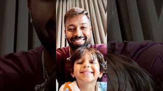 Hardik Pandya and Agastya pandya latest Photos  Dil hai Chota Sa Full Song 😍shorts hardikpandya [upl. by Einuj]