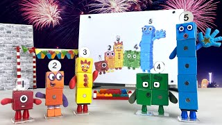 Numberblocks Stampoline Park  Keiths Toy Box [upl. by Brighton]