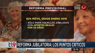 Los puntos críticos de la reforma jubilatoria [upl. by Eleinad911]