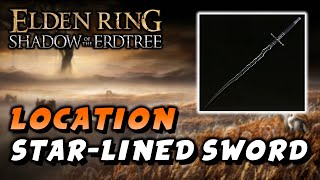 Elden Ring  StarLined Sword Location Katana Shadow Of The Erdtree DLC [upl. by Mountford]