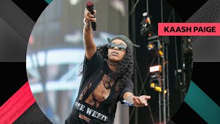 Kaash Paige  Love Songs Wireless Festival 2022 [upl. by Ssenav]