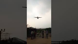 Flight check out Arrived at dhaka bd airplane Flybd1flight usbangla [upl. by Arahahs]