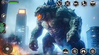 Monster Smash The City Gameplay SinghooGamer gaming gameplay games [upl. by Arahsat673]