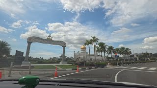 Bandar Seri Begawan Brunei driving tour  Vlog 4K 2024 LuueeJanice acepro [upl. by Yetti]