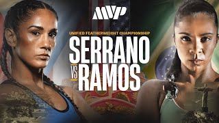 AMANDA SERRANO VS DANILA RAMOS PRELIMS LIVESTREAM [upl. by Nojram]