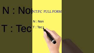 NTPC Full form  full form of NTPC  shorts  full form [upl. by Notle]