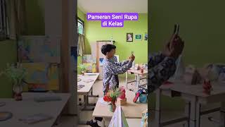 Pameran seni rupa senirupa senibudaya senilukis pendidikan kurikulummerdeka kurikulum2013 [upl. by Drofxer232]