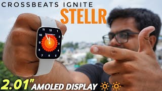 Crossbeats Ignite STELLR Biggest AMOLED Display Bluetooth Calling Smartwatch ⚡⚡ Heavy Testing ⚡⚡ [upl. by Nico284]