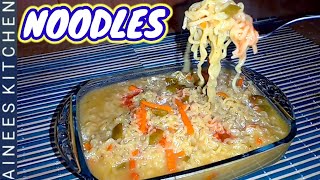 How to make Spicy Noodles  Quick amp Easy Recipe 2020  Ainees Kitchen [upl. by Tirzah97]