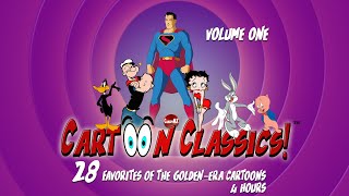 Cartoon Classics  28 Favorites of The Golden Era Cartoons  Volume 1 [upl. by Anahsahs]