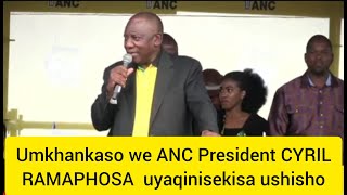 full speech by President CYRIL RAMAPHOSA Mantinte [upl. by Llewsor390]