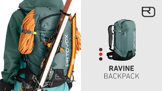 RAVINE Freeride Rucksack Deutsch  ORTOVOX [upl. by Otrebcire]