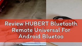 Review HUBERT Bluetooth Remote Universal For Android Bluetooth SelfTimer Camera Stick Remote Contr [upl. by Ylrebmik906]