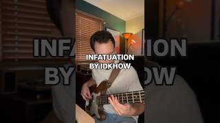 Latest SICK OBSESSION 🩵🧡 infatuation idkhow bassist cover [upl. by Bathesda]