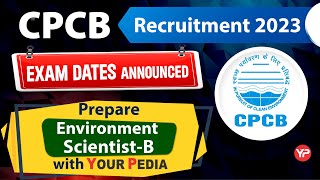 CPCB Scientist B exam date announced  CPCB recruitment 2023 [upl. by Silvia]