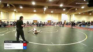 45 Lbs Consi Of 8 2  Dominic Deputy Pennsylvania Vs Revin Dickman Brownsburg Wrestling Club 9b [upl. by Anitsrik]