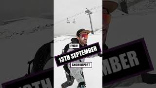 Avoriaz Snow Report  September 13th 2024 [upl. by Tiebout]