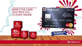 CIMB Cash Rebate Platinum Mastercard [upl. by Marya504]