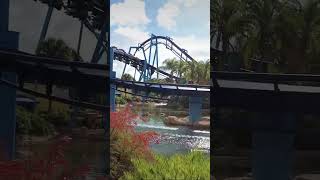 Manta Seaworld Orlando rollercoaster coastergen shortsfeed shorts [upl. by Hercules]