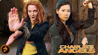 CHARLIES ANGELS  Brawl at the castle  Cameron Diaz Drew Barrymore Lucy Liu [upl. by Natanoy881]