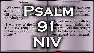 Psalm 91  New International Version NIV [upl. by Ariad]