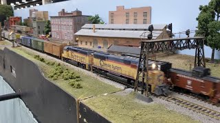 AwardWinning Layout at the Springfield Train Show [upl. by Naletak878]