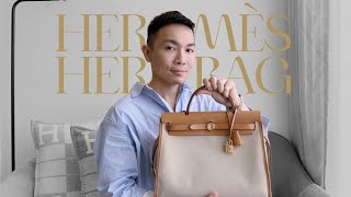 Hermès Herbag Zip 31  Convert from Retourne to Sellier [upl. by Yoo]