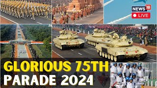 Republic Day Parade News LIVE  Best Moments Of The 75th Republic Day Parade LIVE  PM Modi  N18L [upl. by Andriana]