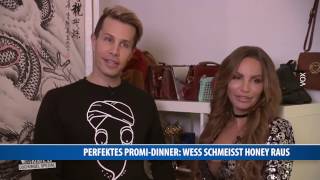 Perfektes Promi Dinner Florian Wess schmeißt Honey raus [upl. by Eiloj]