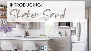 Introducing Shaker Sand By Kitchen Cabinet Distributors [upl. by Cammie]