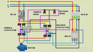 automatic phase reversal protection using phase sequence relay [upl. by Geiss651]