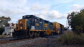 CSX 2008 GP383 Leads North to Niagara Falls [upl. by Terag495]