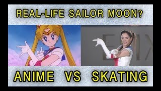 Evgenia Medvedeva Sailor Moon  セーラームーン Евгения Медведева  Figure Skating Mashup [upl. by Frick]