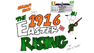 Easter Rising in 8 Minutes  Manny Man Does History [upl. by Porcia22]