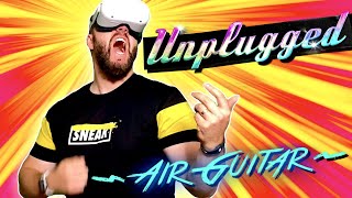 Real Air Guitar with Hand Tracking Unplugged VR on Oculus Quest 2  Early Access Preview [upl. by Landahl]