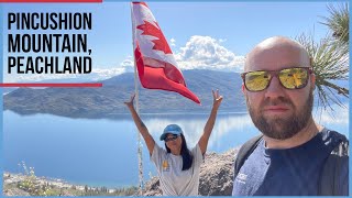 Panoramic Views on Pincushion Mountain Peachland 🇨🇦 [upl. by Akino]